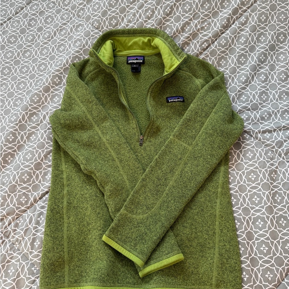 Patagonia Women's Olive Green Cowl Sweater